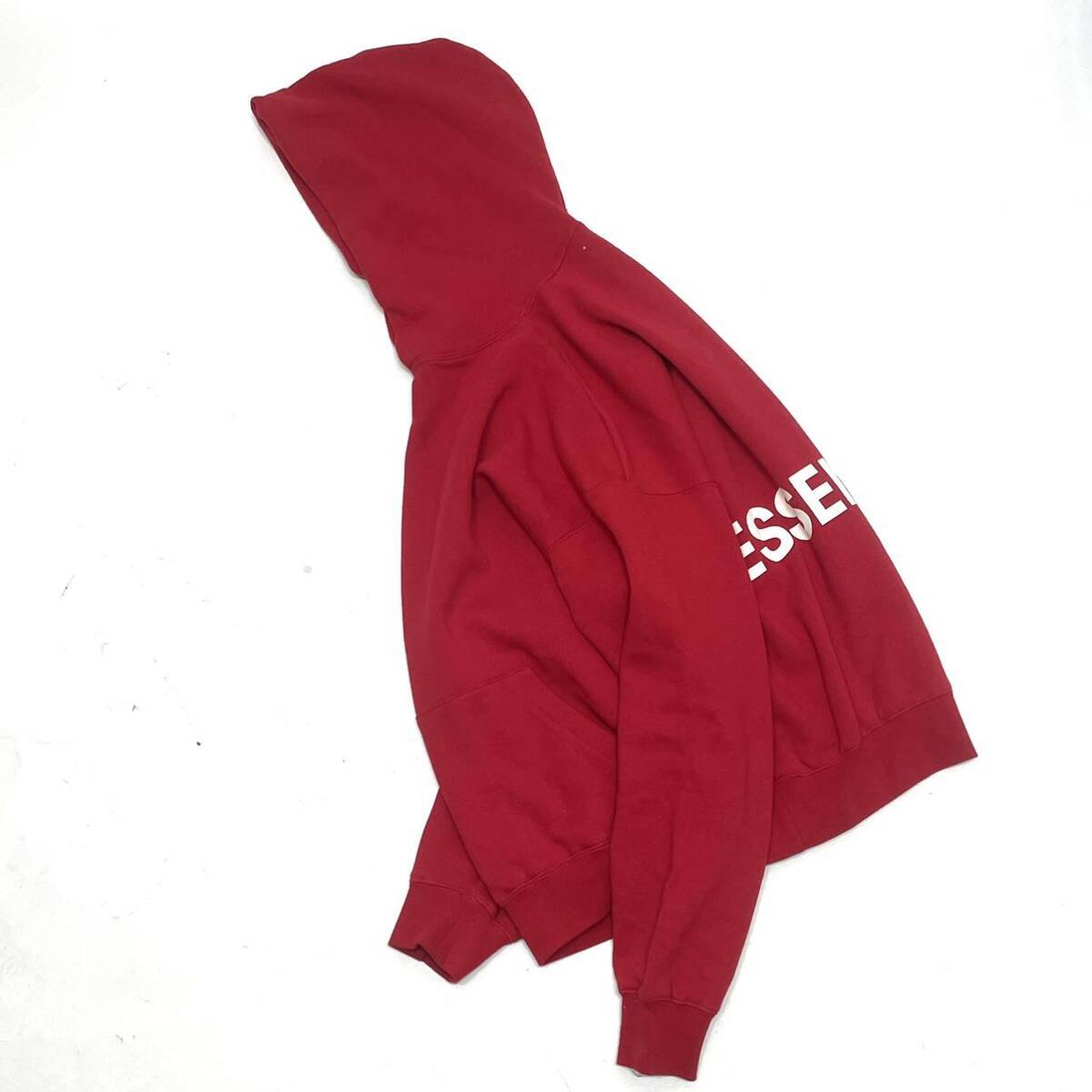 正規品 FOG ESSENTIALS エッセンシャルズ フィアオブゴッド back big logo hoodie ビッグ ロゴ フーディー スウェット プルパーカー Sの画像5