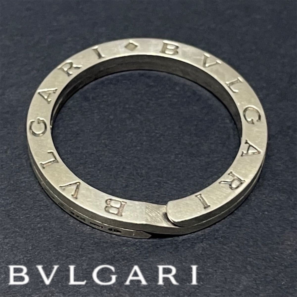 正規品 BVLGARI ブルガリ シルバー キーリング ビーゼロワン ネックレストップ ペンダントトップ SV925 アクセサリー_画像1