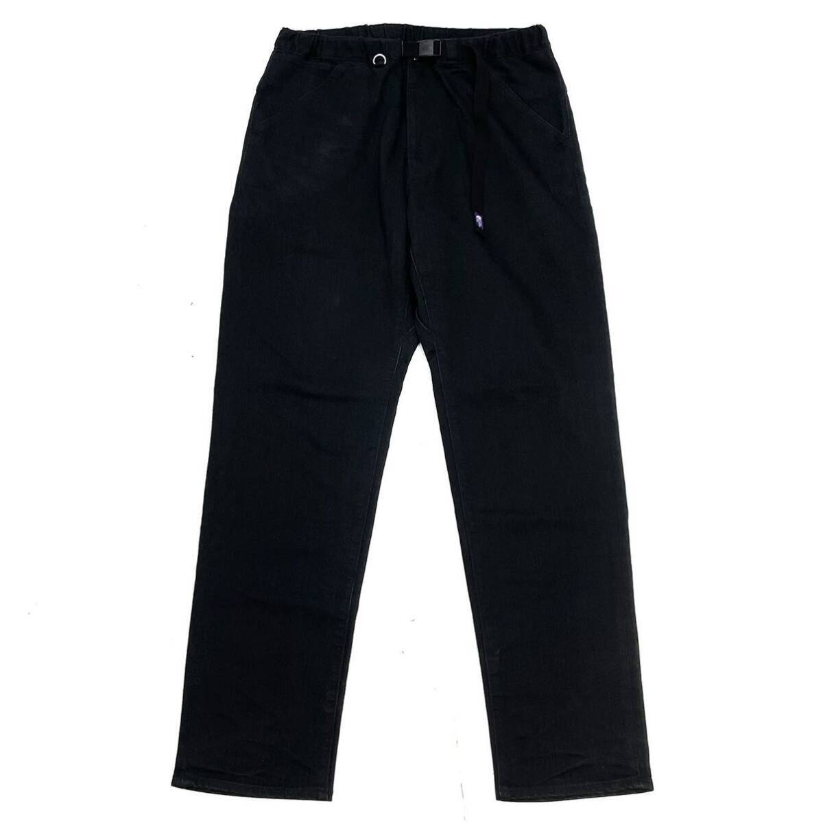 美品 正規品 THE NORTH FACE PURPLE LABEL ノースフェイス NT5050N Webbing Belt Denim Pant ウェビングベルトパンツ 36 ナナミカ