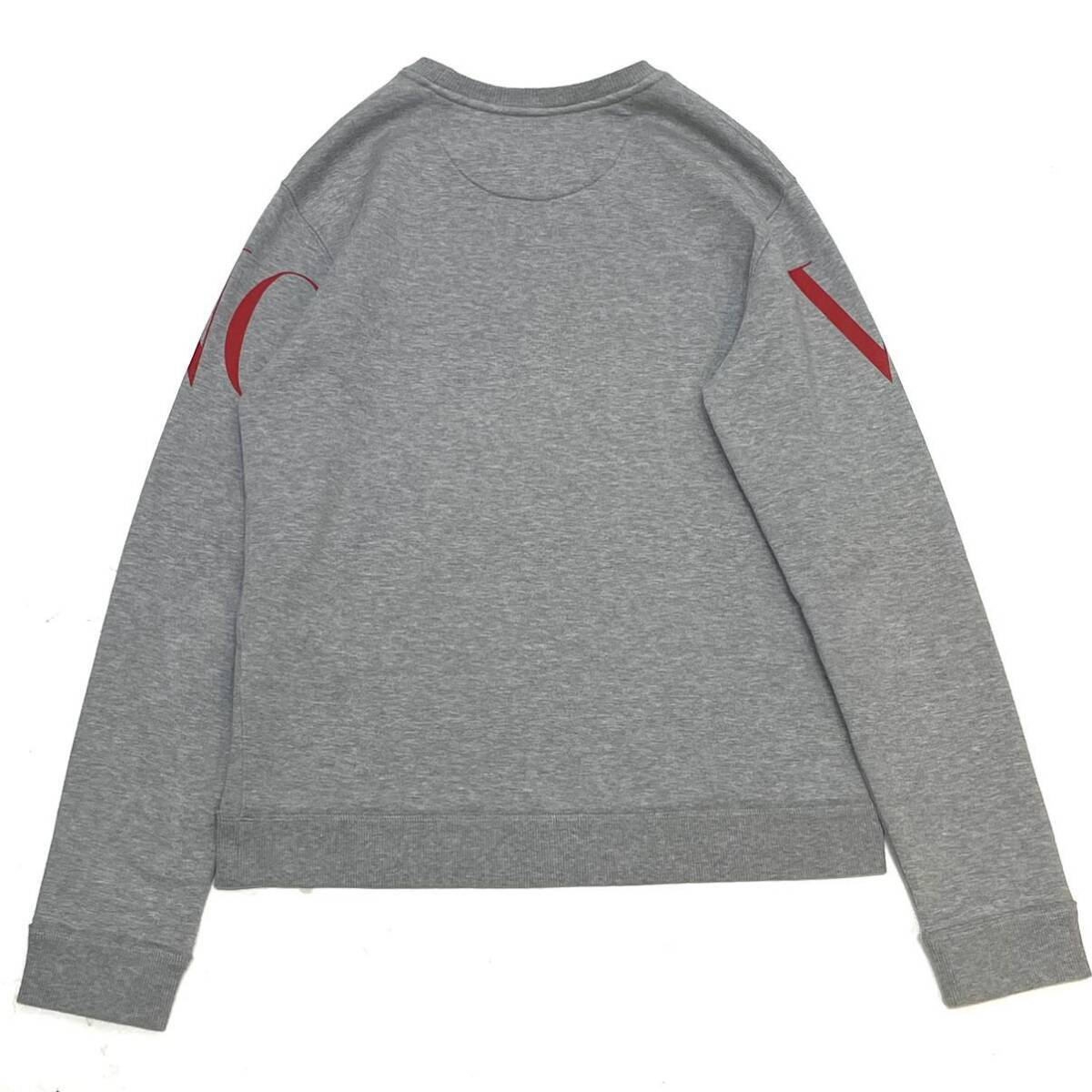 美品 国内正規品 VALENTINO ヴァレンティノ logo print sweatshirt SV3MF05NSFP ロゴ プリント スウェット トレーナー プルオーバー XS_画像3