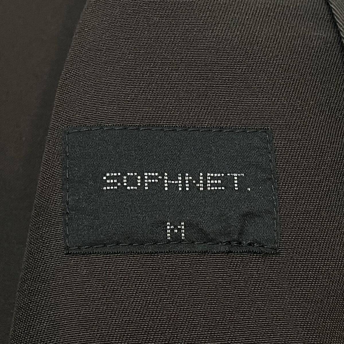 国内正規品 SOPHNET ソフネット 22ss SOPH-220025 Work jacket 定価34,100 (TAX INC) 4B シングル ワークジャケット M ブラウンの画像7