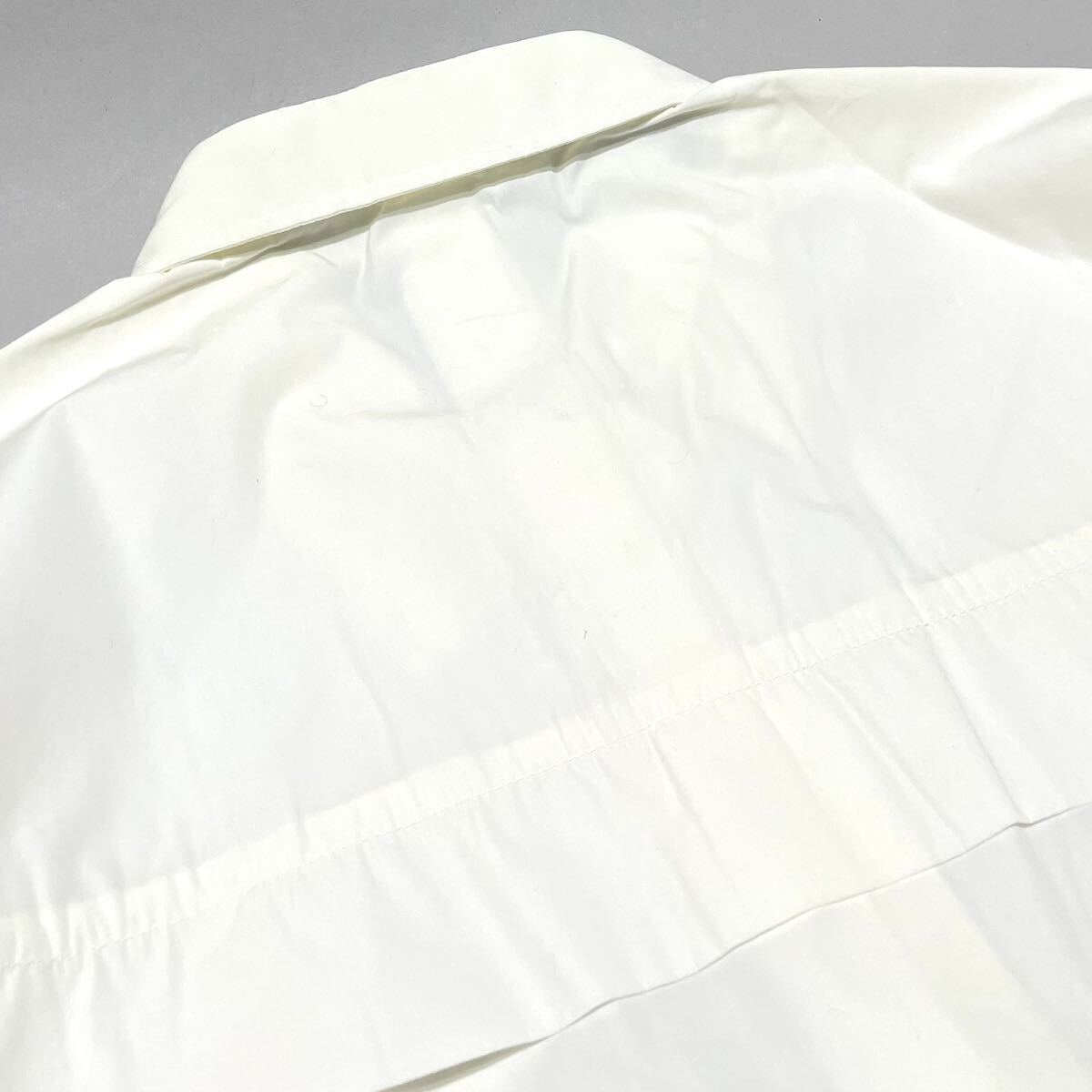 新品 未使用 国内正規品 NIKE ナイキ DN4096-100 長袖シャツ ESC ウーブンシャツ ナイロン ワイシャツ ホワイト L 保存袋付き メンズ_画像5