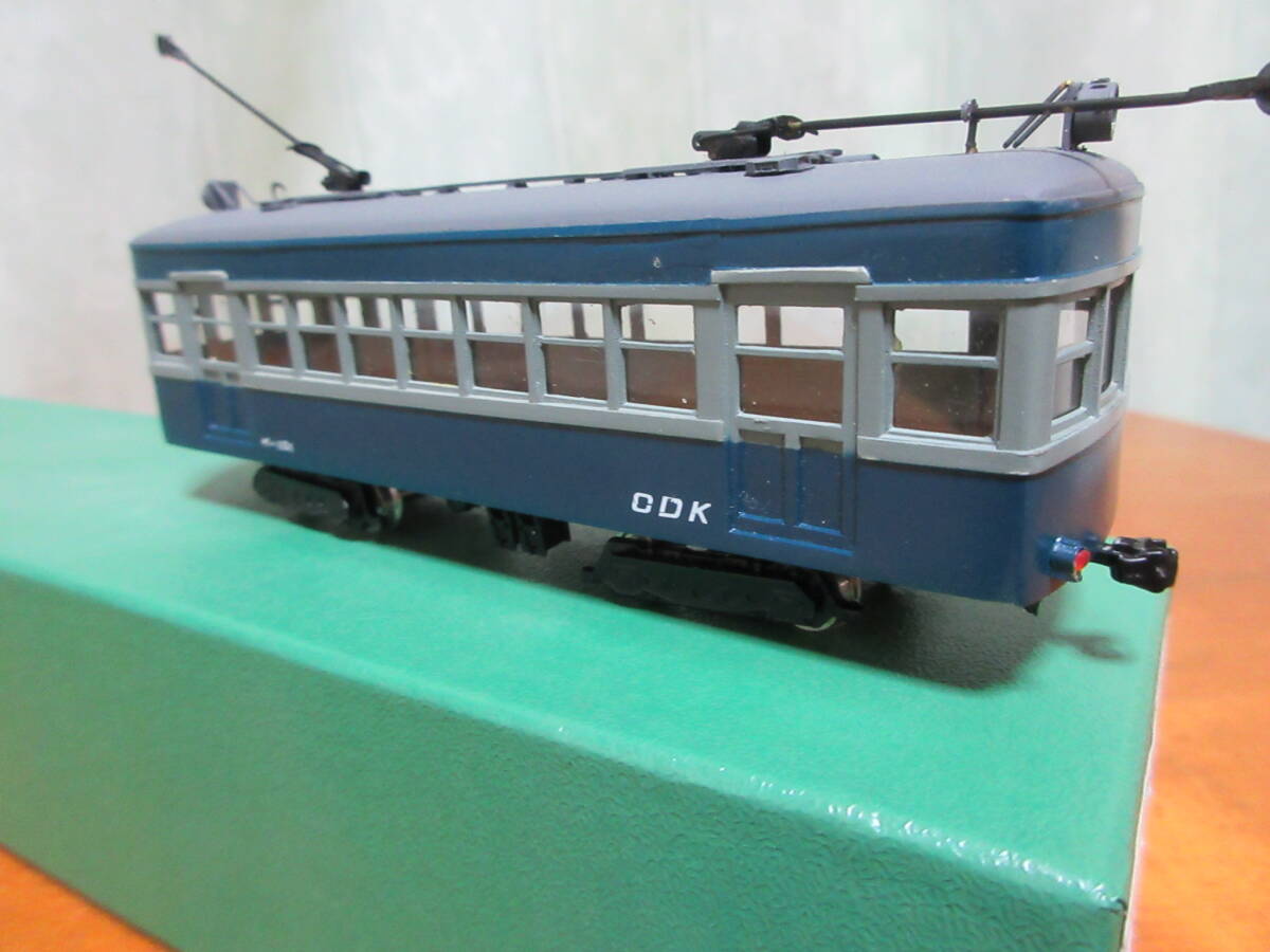 中央堂模型　銚子電鉄デハ１０１　旧塗装ポール時代　ペーパー製　動力なし　送料は無料です。_画像3