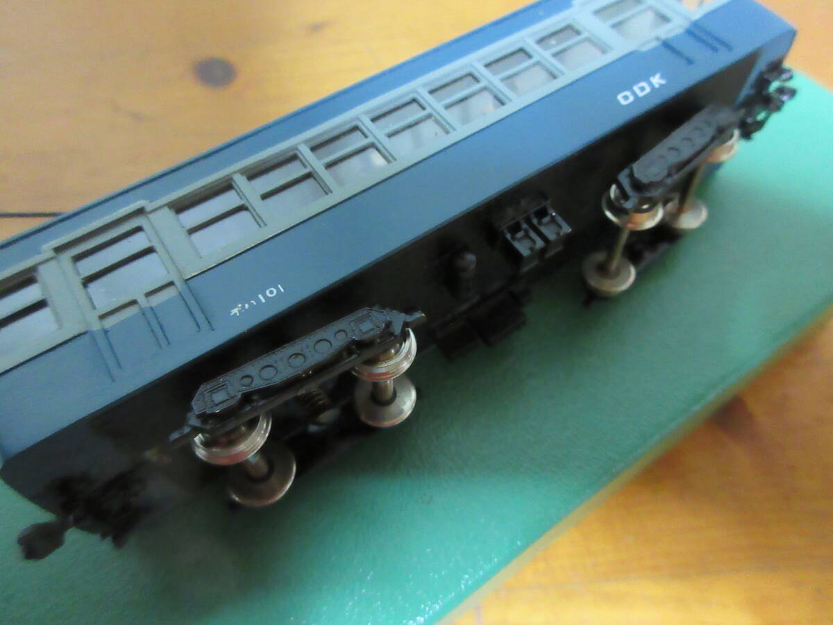 中央堂模型　銚子電鉄デハ１０１　旧塗装ポール時代　ペーパー製　動力なし　送料は無料です。_画像10