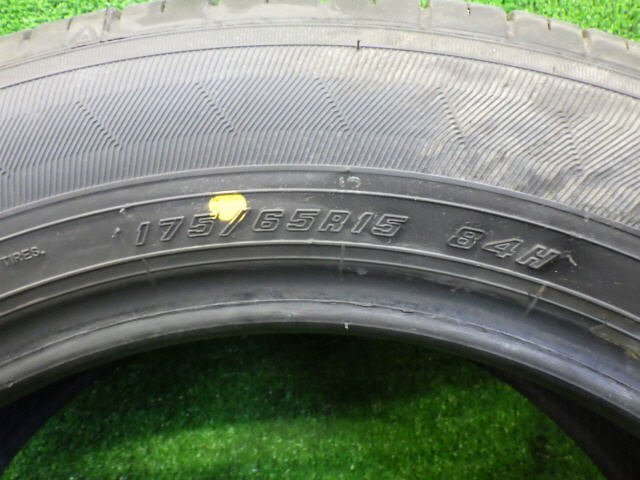 ★ 溝あり GOODYEAR Efficient Grip Eco 175/65R15 2023年 1本 アクア ヴィッツ フィット キューブ スイフト グッドイヤー ② [06004332]_画像2