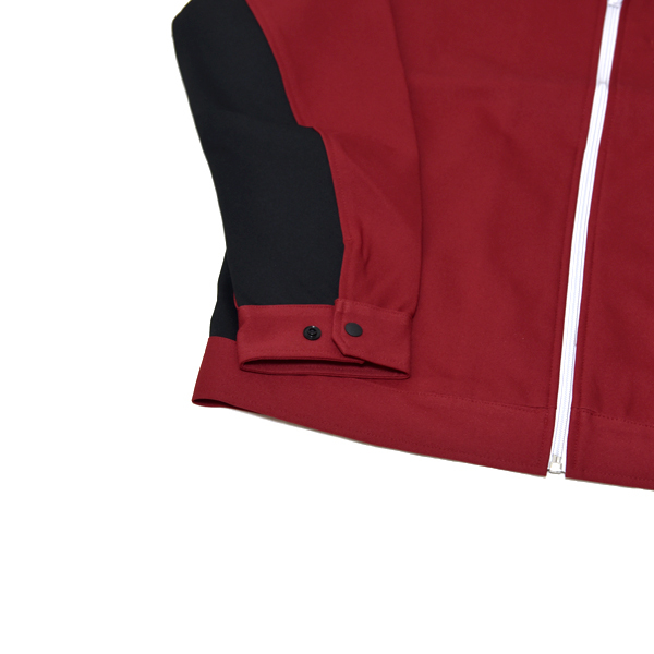 新品 PETICOOL ワークブルゾン M レッド 長袖 ジャケット 未使用 作業着 メンズ レディース 男女兼用 ボルドー 赤