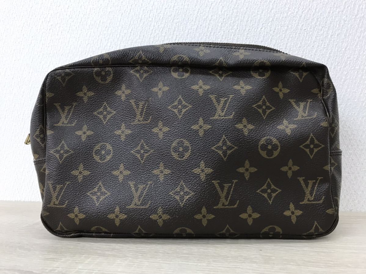 2522 LOUIS VUITTON ルイヴィトン モノグラム ポーチ セカンドバッグ トゥルーストワレット クラッチバッグ トゥルース _画像2