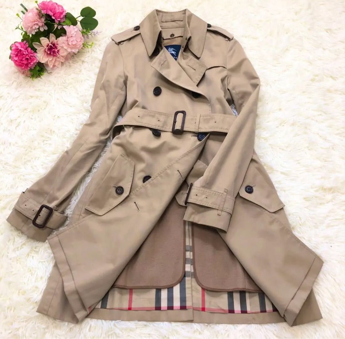 Burberryロンドン トレンチコート ノバチェック ベルト ロングコート トレンチコート バーバリー ノバチェックベージュ Burberryロンドン トレンチコート ノバチェック ベルト ロングコート トレンチコート バーバリー ノバチェックベージュ