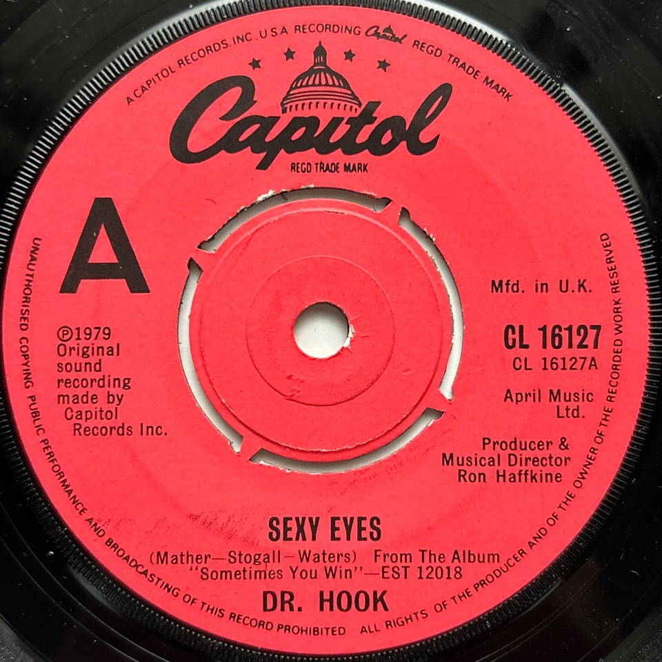 【試聴 7inch】Dr. Hook / Sexy Eyes 7インチ 45 muro koco シティポップ AOR フリーソウル City Popの画像1