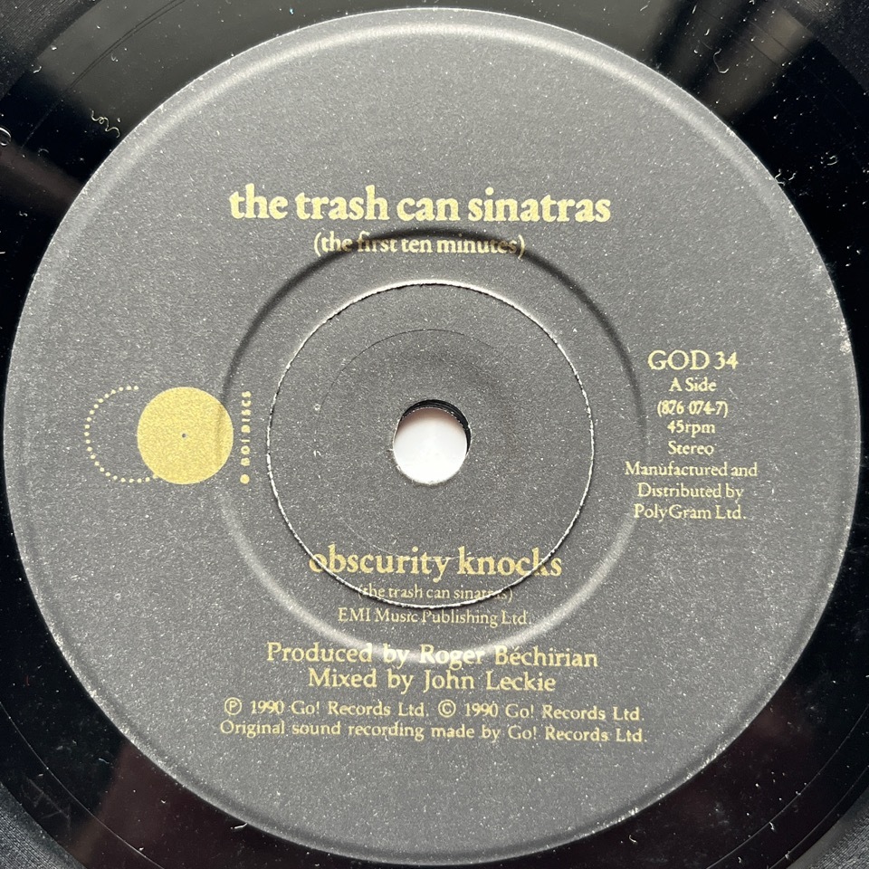 【試聴 7inch】The Trash Can Sinatras / Obscurity Knocks 7インチ 45 ギターポップ ネオアコ フリーソウル サバービア_画像3