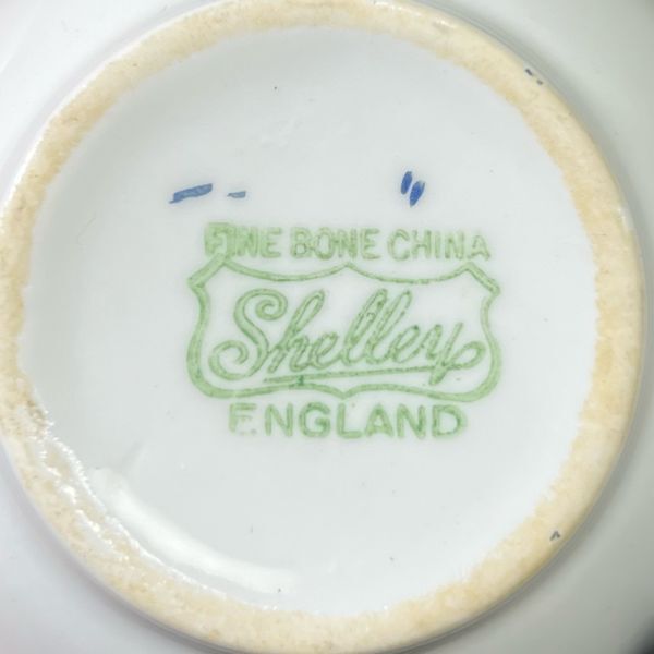 Shelley Dainty Blue シェリー カップ＆ソーサー ENGLAND 英国 洋食器_画像10