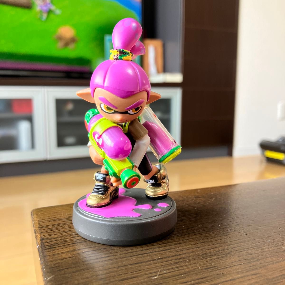 amiibo スプラトゥーン3 対応　限定色　パープル　ボーイ