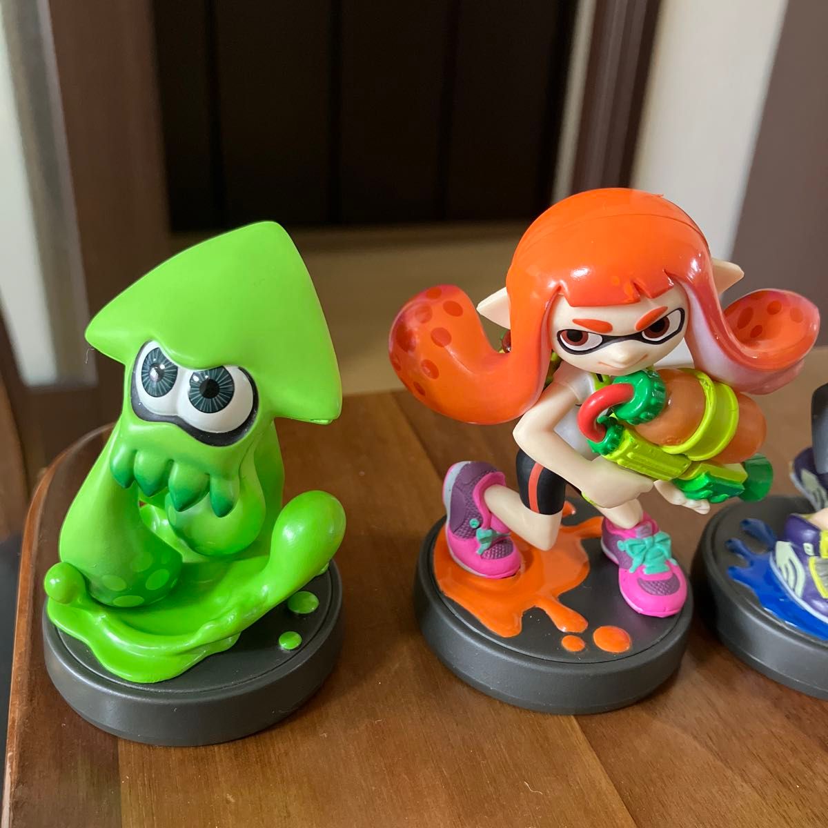 amiibo オレンジ　ガール　ブルー　ボーイ　グリーン　イカ　スプラトゥーン 3 3点セット