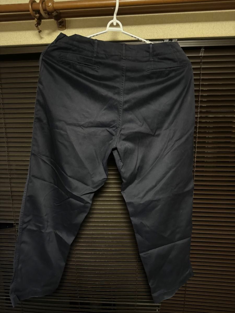 nanamica wide chino pants サイズ36 ネイビー