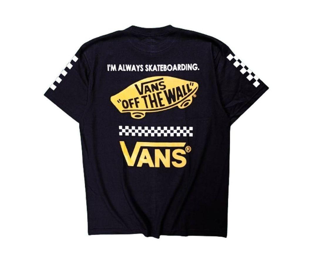 即決 新品 送料無料 バンズ VANS 半袖 Tシャツ ストリート系 XLサイズ 黒 スケボー スケードボード ボード スノボー スキーの画像3