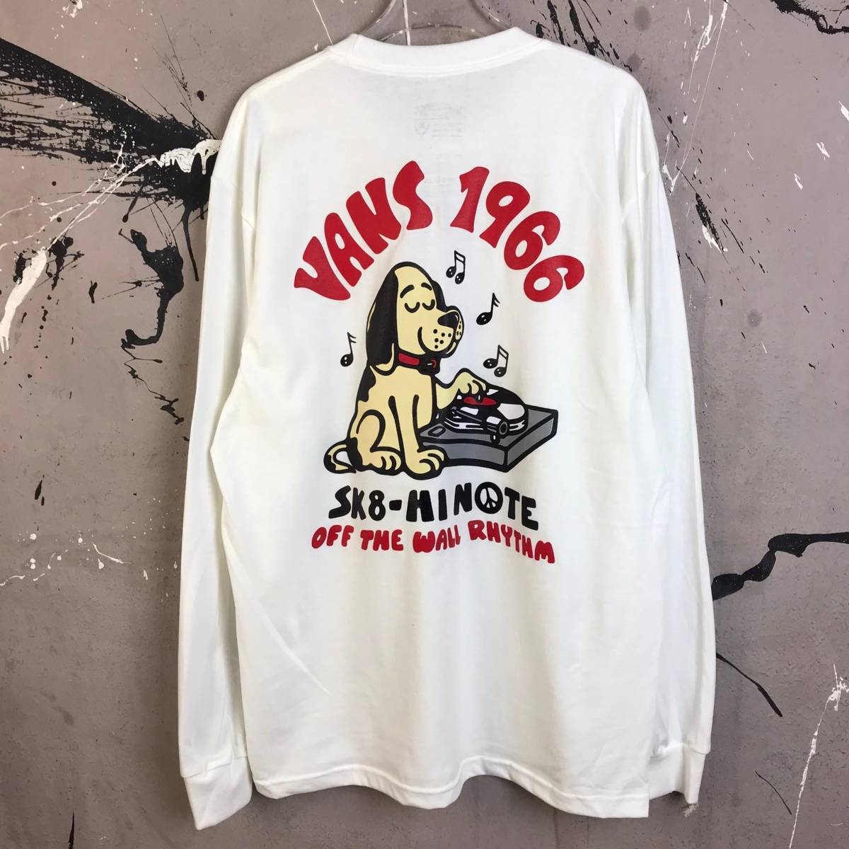 即決　新品　送料無料　バンズ　VANS　長袖　Tシャツ　ロンT　白　XL　アウトドア　ストリート系　DJドッグ　カリフォルニア　LA　CA_画像5