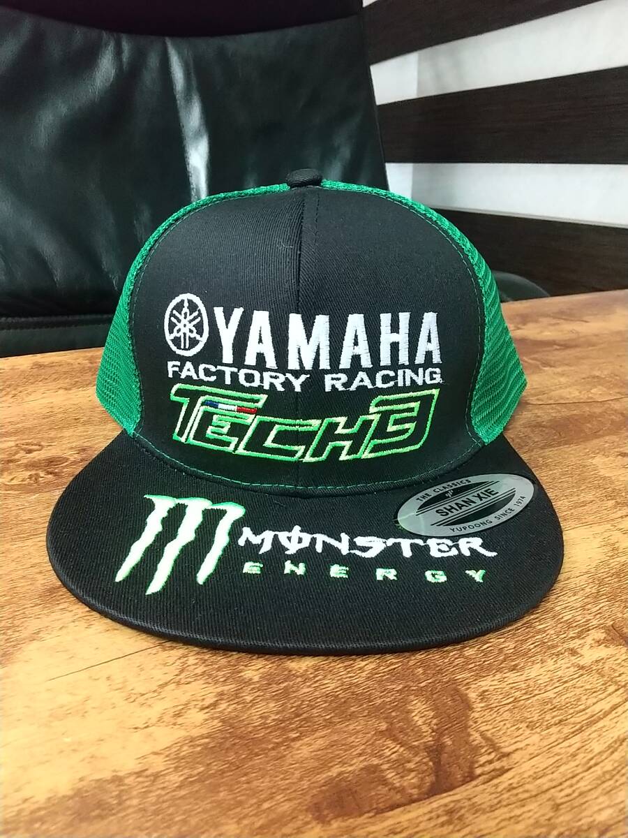 即決 新品 送料無料 モンスターエナジー YAMAHA キャップ レーシング F1 サーキット バイク オートバイ レース エナジーの画像7