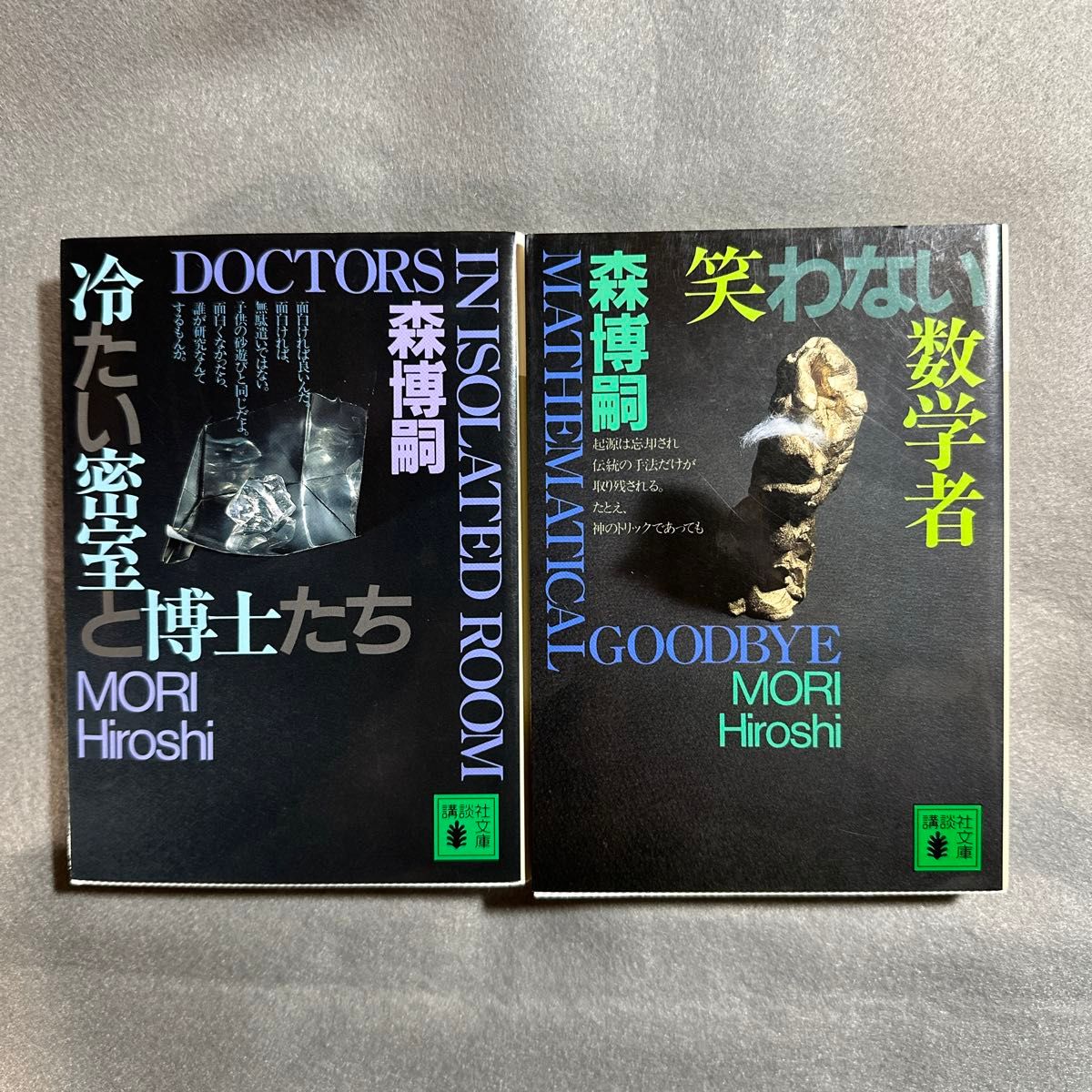 冷たい密室と博士たち ／笑わない数学者　2冊セット（講談社文庫） 森博嗣／〔著〕