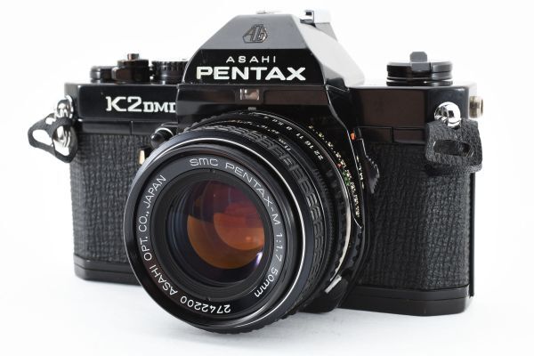 [美品] ペンタックス PENTAX K2 DMD 一眼レフ 35mm フィルムカメラ ブラック 黒 + SMC PENTAX-M 50mm f/1.7 2122344_画像3
