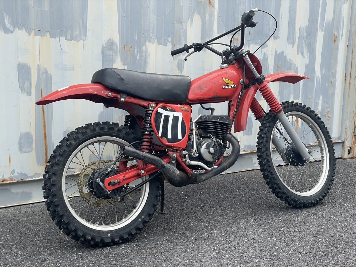 HONDA CR125M ELSINORE 1976年式 ホンダ エンシノア ヴィンテージモトクロス すぐ乗れます！の画像4