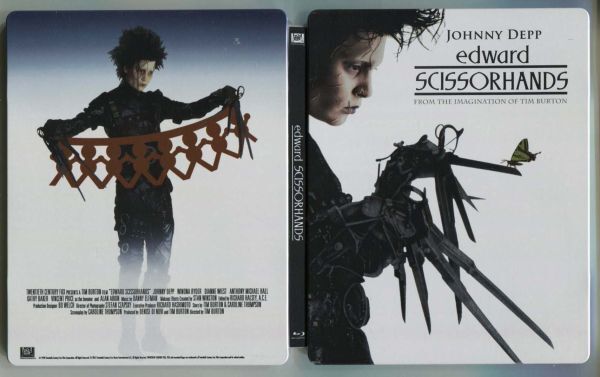 シザーハンズ スチールブック／ジョニー・デップ■国内正規盤Blu-ray■_画像4