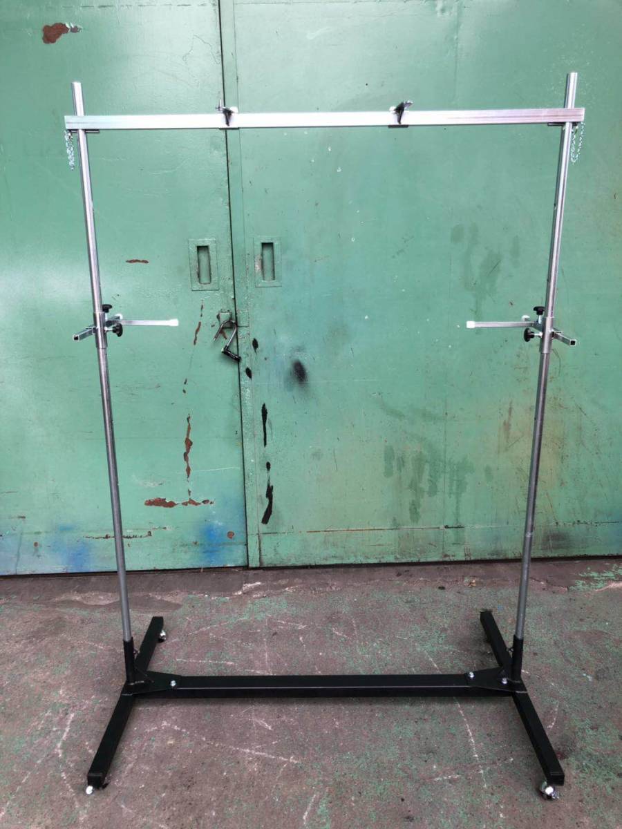 1-3/30#A04098 unused goods parts spray stand ( large ) construction type PSS218 movement type small articles parts ~ bumper till fixation is possible painting for stand 