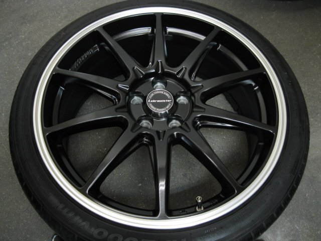 ■USED■LEHRMEISTER18インチ＆ 215/40R18 4本■プリウス/BRZ/86/インプレッサ■の画像4