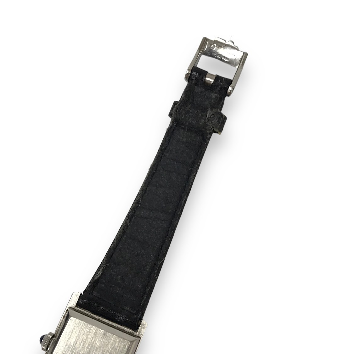 [ITQC8Y2PW7DW]CORUM Corum wristwatch lady's hand winding sk wear lady's wristwatch silver color black leather belt 