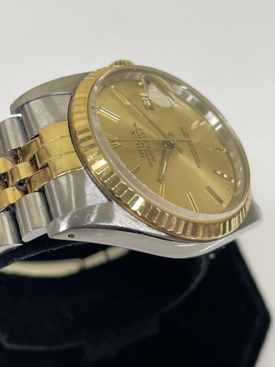 ★1円スタート★ロレックス Rolex 16233 DATEJUST デイトジャスト ゴールド の画像2