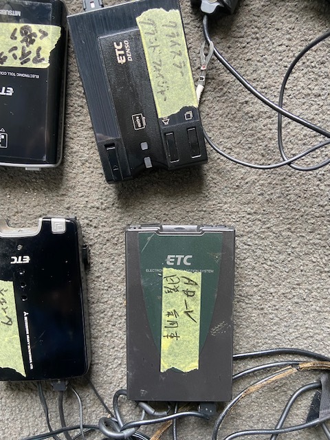 ETC まとめ売り　6台セット　アンテナ一分離型+一体型1個　　普通自動車登録(F700)_画像4