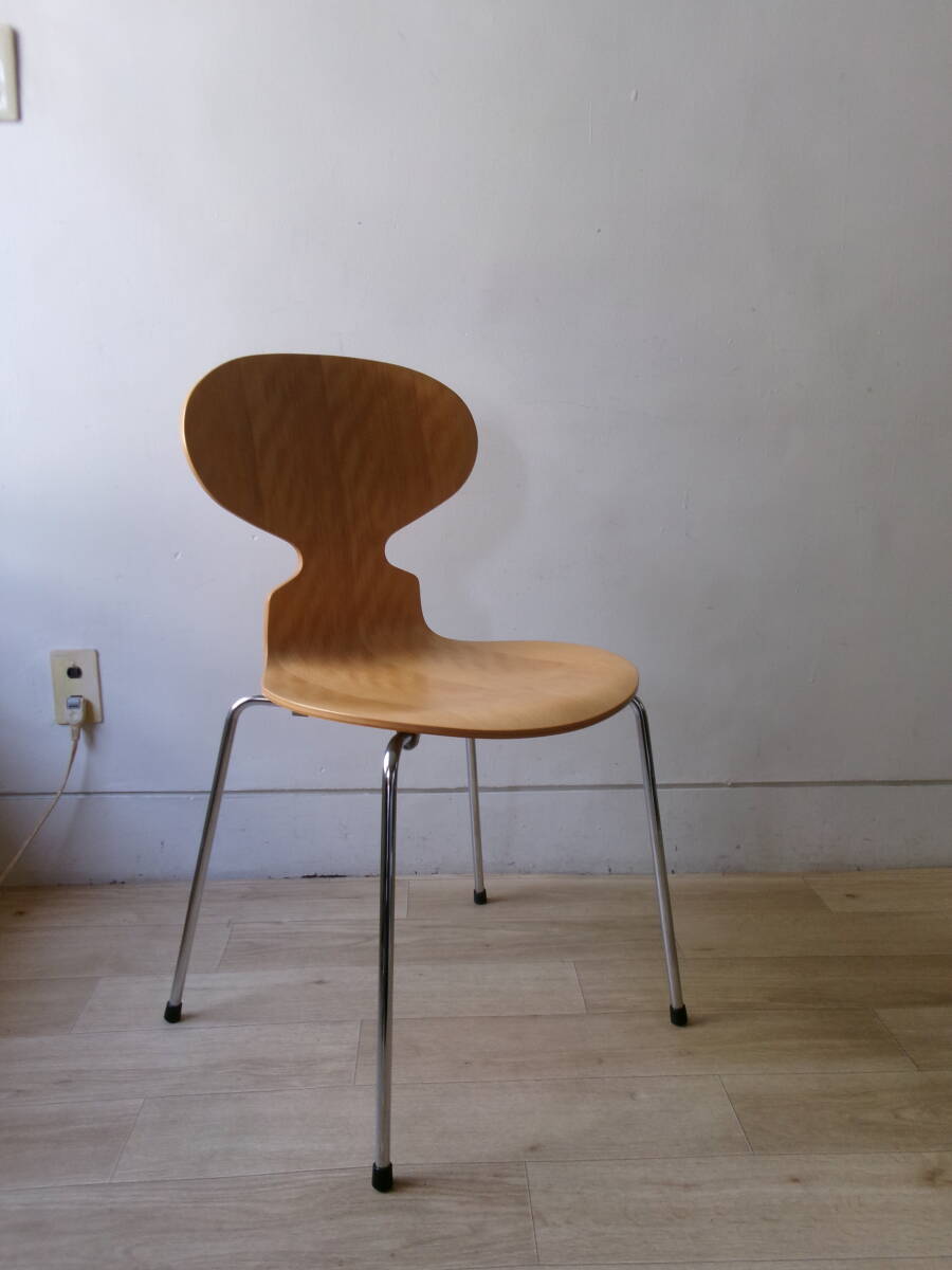 Fritz Hansen 「ANT CHAIR」フリッツハンセン アントチェア アリンコチェア ビーチ ナチュラル アルネ・ヤコブセン 北欧デンマークの画像3