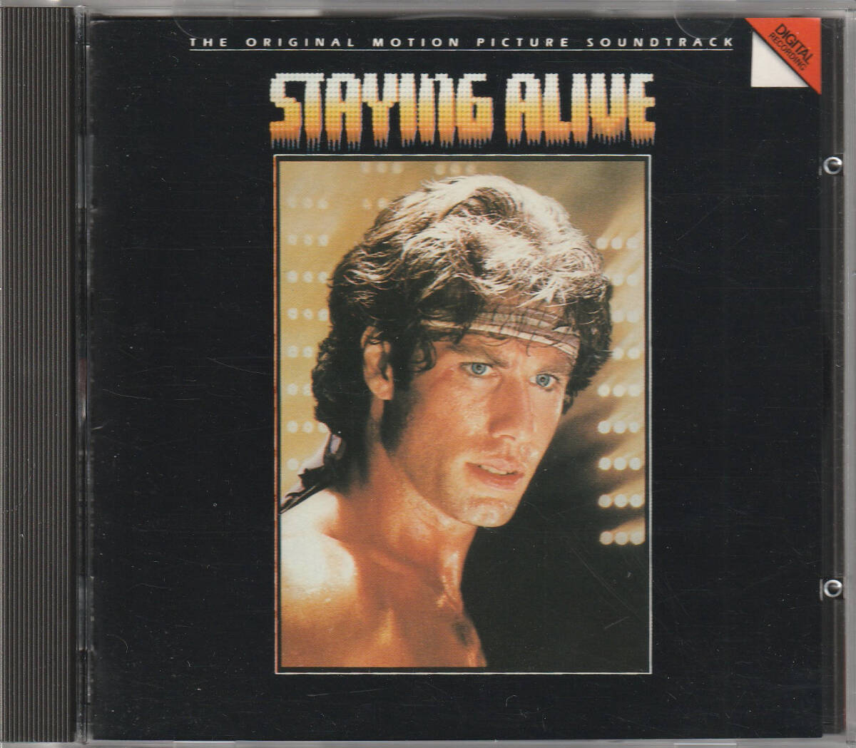 STAYING ALIVE/THE ORIGINAL MOTION PICTURE SOUNDTRACK(W.Germay RED FACE LABEL 813 269-2)の画像1