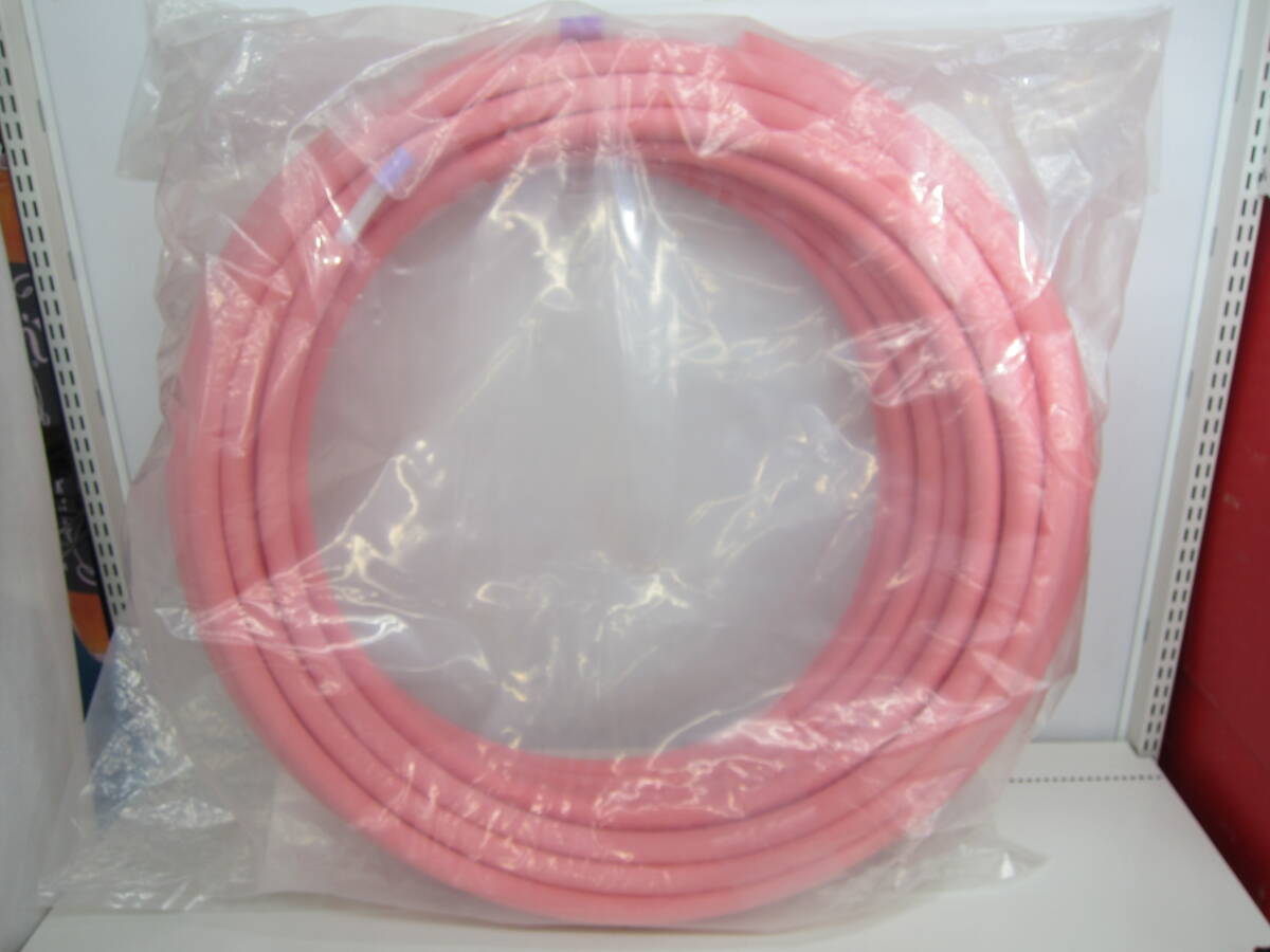  unused goods on Dakar poly- pipe W PEX13C-PP5-50.. diameter 13 coating thickness 5mm total length 50m pink unopened 