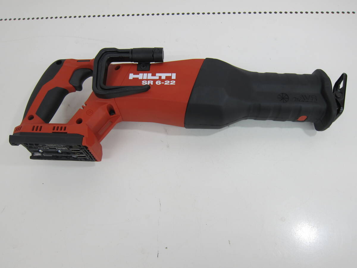 美品 HILTI ヒルティ レシプロソー セーバーソー SR6-22 バッテリ2個 充電器 ケース付_画像4