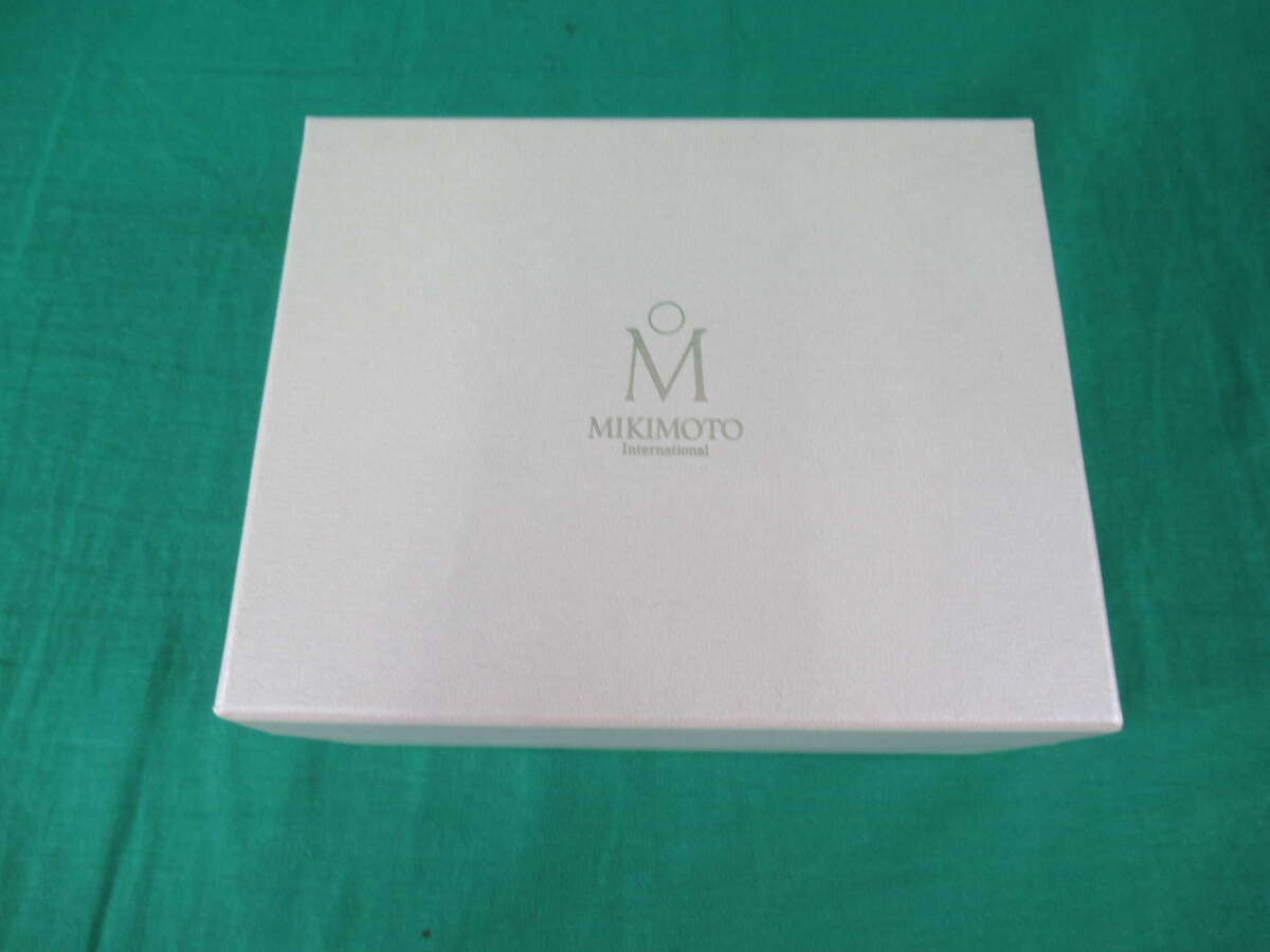 44/L954★MIKIMOTO ミキモト ペアグラス プラチナ加飾★外箱付★未使用 保管品★現状品の画像7