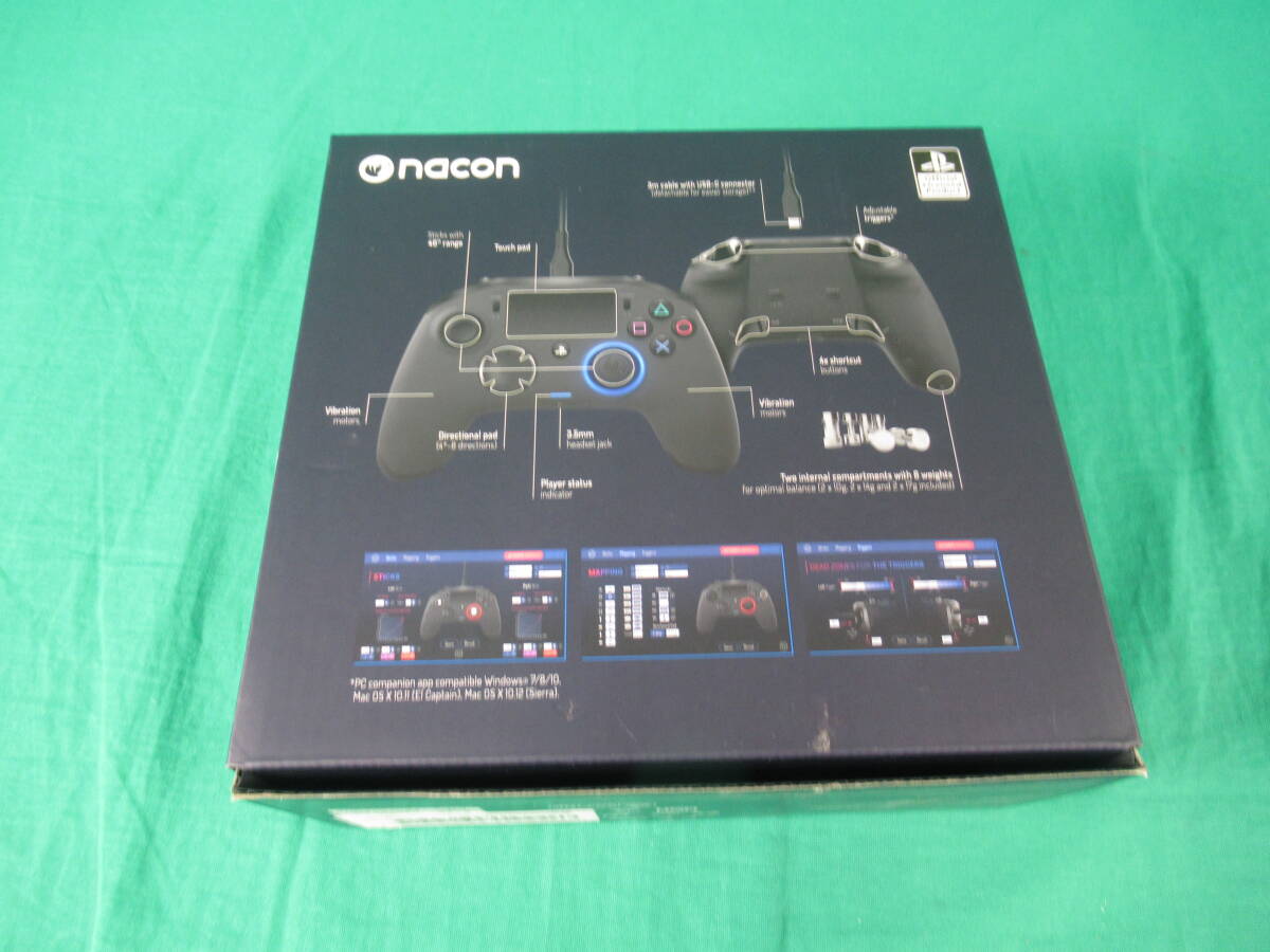 61/Q782★Nacon Revolution Pro Controller 2 / ナコン レボリューション プロ コントローラー2★PlayStation4対応★動作確認済み 中古品の画像3