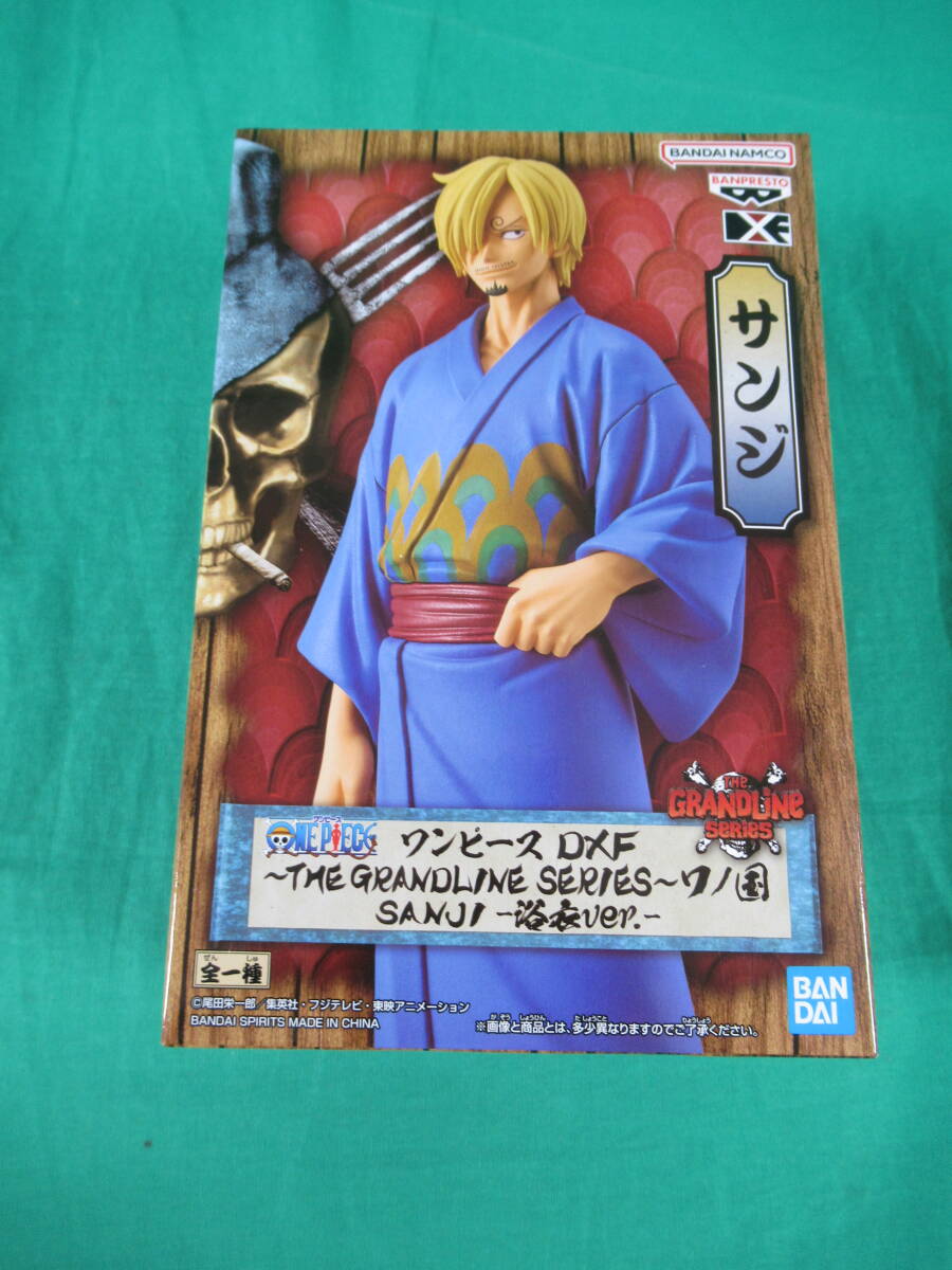 09/A271★ワンピース DXF THE GRANDLINE SERIES ワノ国 SANJI サンジ 浴衣 ver.★フィギュア★ONE PIECE★プライズ★未開封品 _画像1