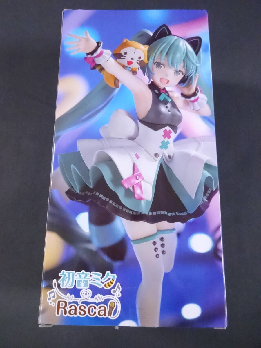 08/H174★初音ミク×ラスカル　 Exc∞d Creative Figure-サイバーフューチャー-★開封済み_画像3