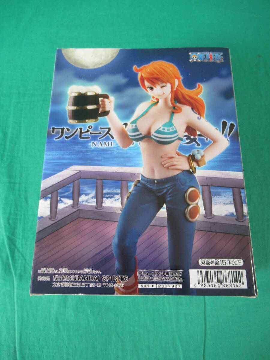 09/A803★ワンピース 野郎ども宴だ -NAMI- ナミ★フィギュア★ONE PIECE★バンプレスト★プライズ★未開封品 の画像2