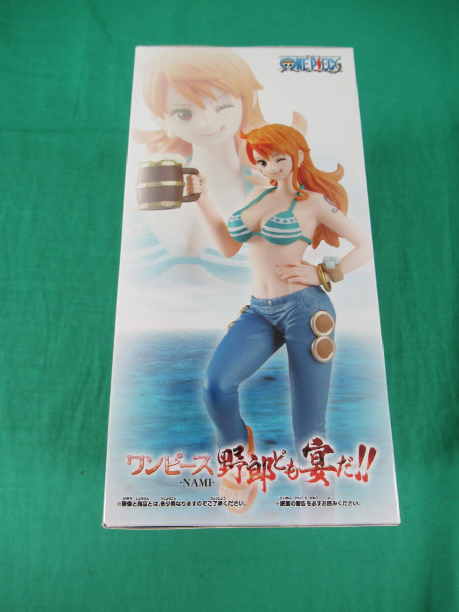 09/A822★ワンピース 野郎ども宴だ -NAMI- ナミ★フィギュア★ONE PIECE★バンプレスト★プライズ★未開封品 の画像7