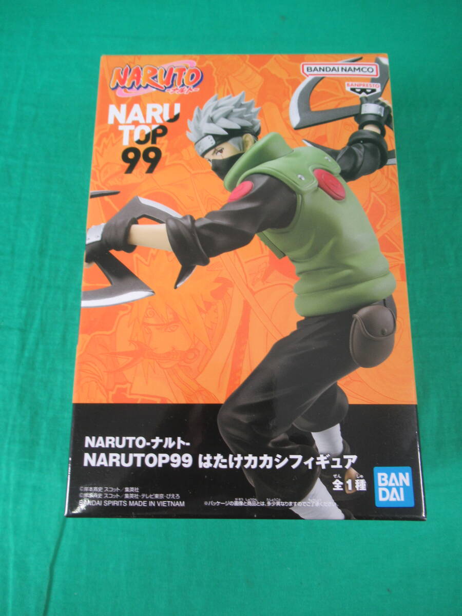 06/A954★NARUTO-ナルト- NARUTOP99 はたけカカシ フィギュア★バンプレスト★プライズ★未開封品 _画像1