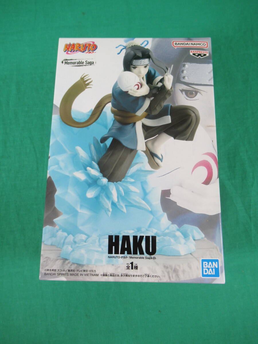 06/A966★NARUTO-ナルト- Memorable Saga HAKU -白- ハク★フィギュア★バンプレスト★プライズ★未開封品 の画像1