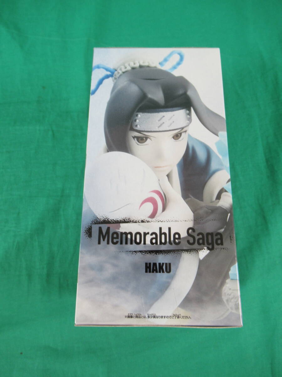 06/A003*NARUTO- Naruto (Наруто) -Memorable Saga HAKU - белый - Haku * фигурка * van Puresuto * приз * нераспечатанный товар 