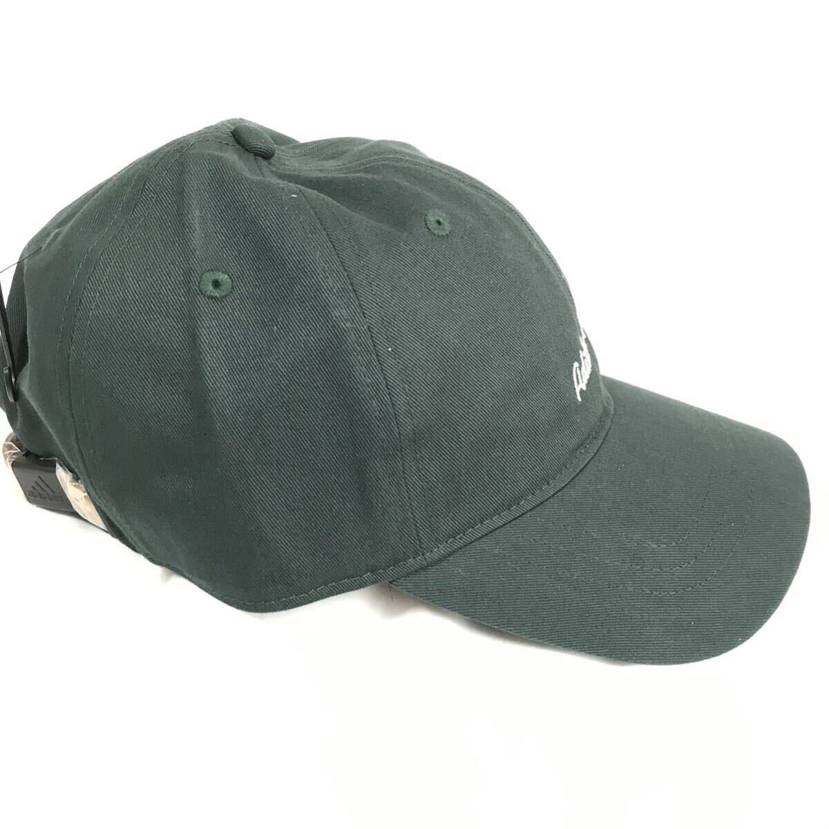 新品 【フリーサイズ】黒グリーン アディダス ゴルフ adidas GOLF キャップ 帽子 バーサタイル コットンキャップ OSFXの画像5