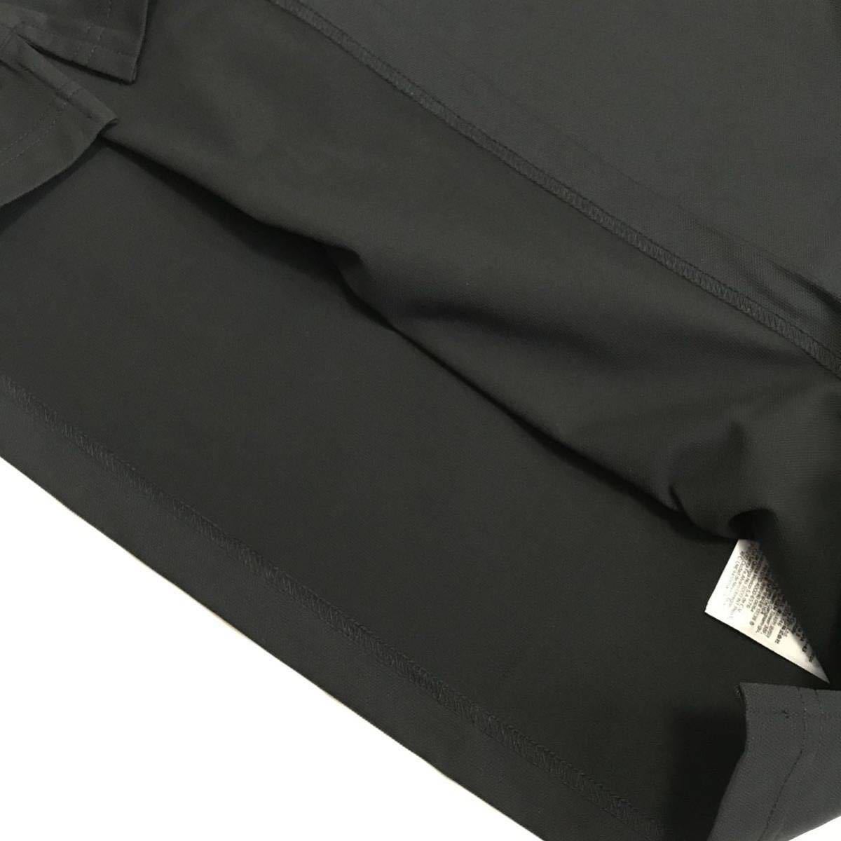♯C059新品【日本Lサイズ】黒ブラック ゴルフ 新品 オークリー Enhance SS Polo Essential 12.0ポロシャツ 半袖 吸汗速乾 総柄 OAKLEYの画像5