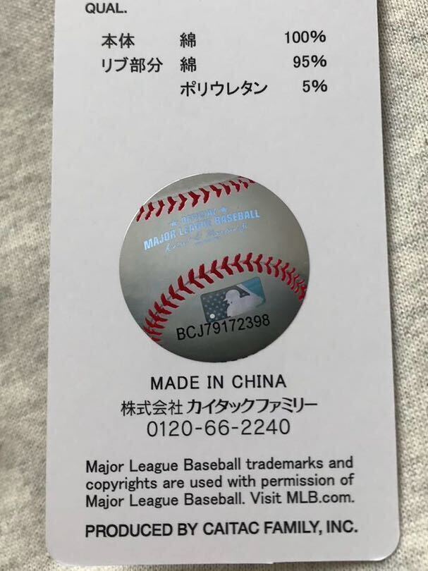 ▲B242新品 【メンズ3L (XXL) 】灰グレー ドジャース胸文字 ドジャース MLB ライセンス商品 メジャーリーグ 大谷翔平 T シャツ 半袖_画像5