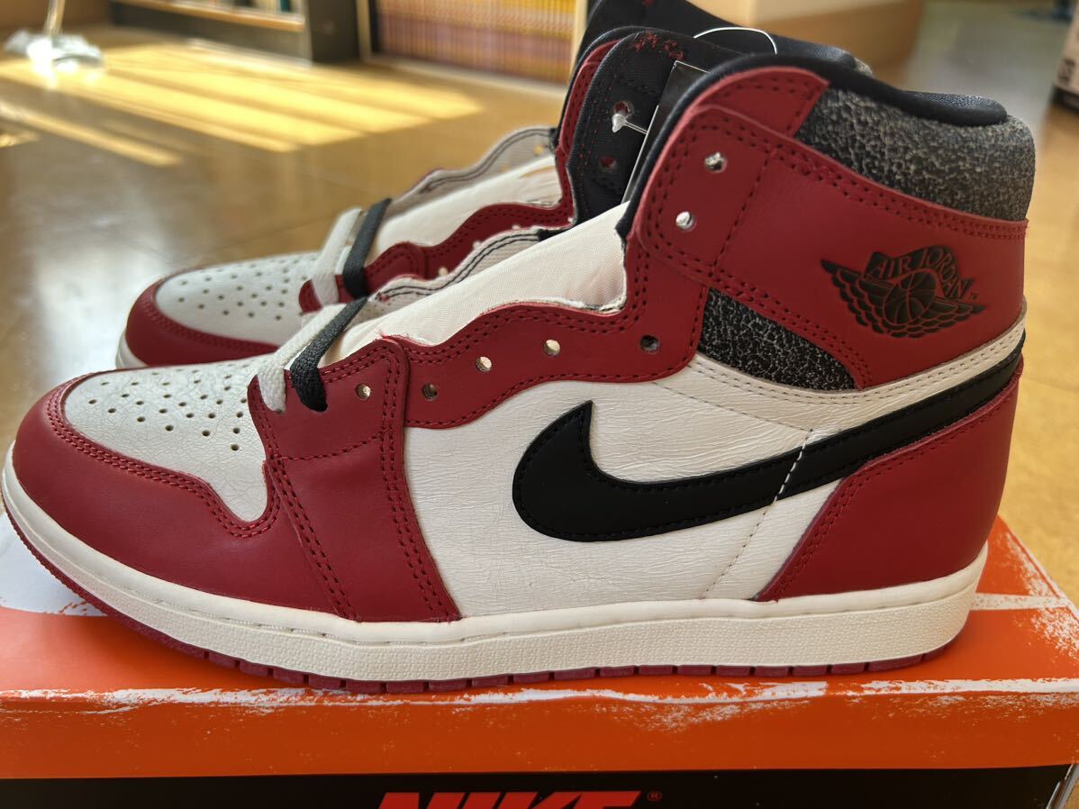 NIKE AIR JORDAN 1 HIGH RETRO OG CHICAGO シカゴ ナイキ レトロ 28.5cmの画像2