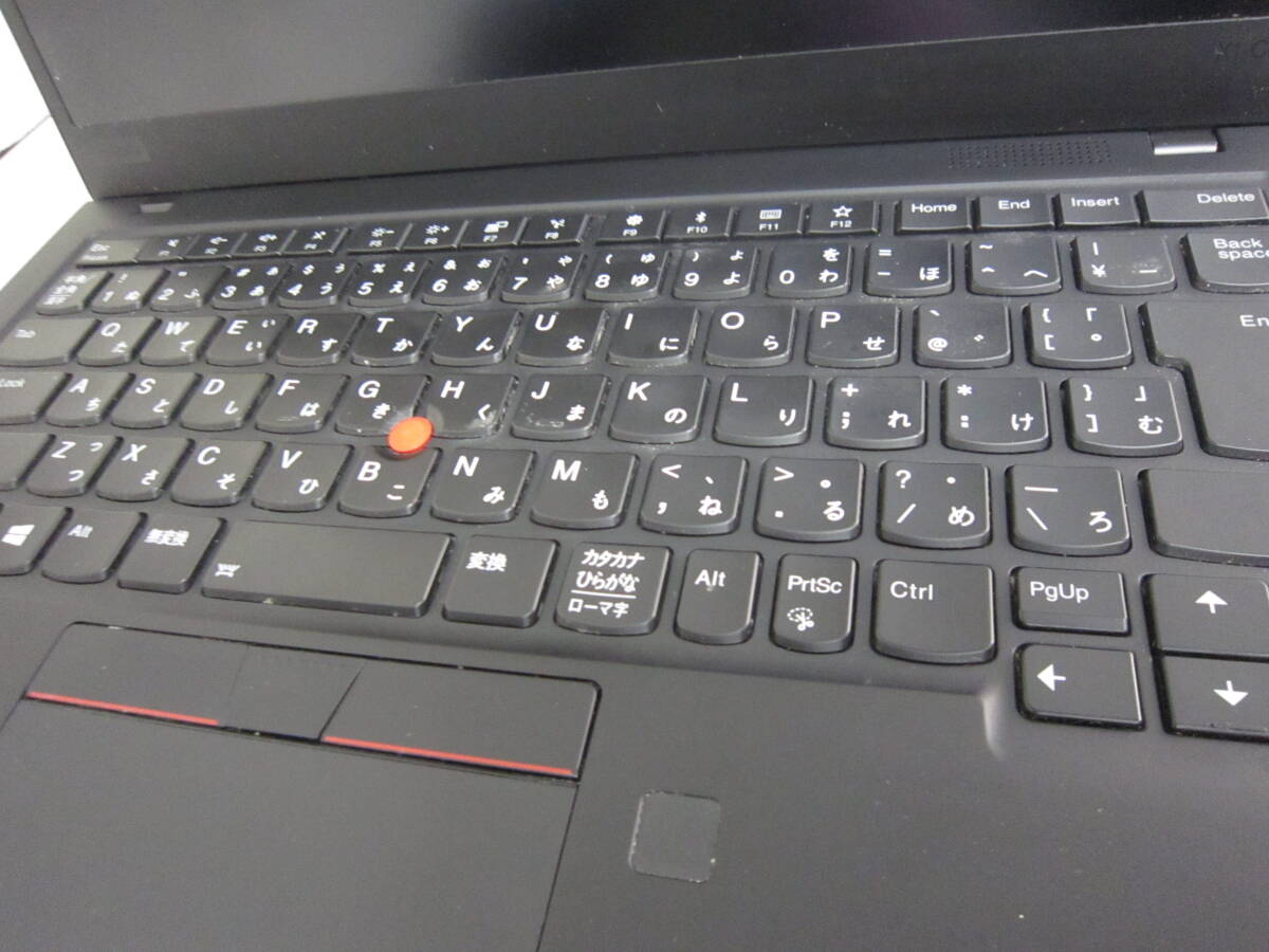 905★Lenovo ThinkPad X1 Carbon Core i7-8565U SSD/無 ジャンクの画像6