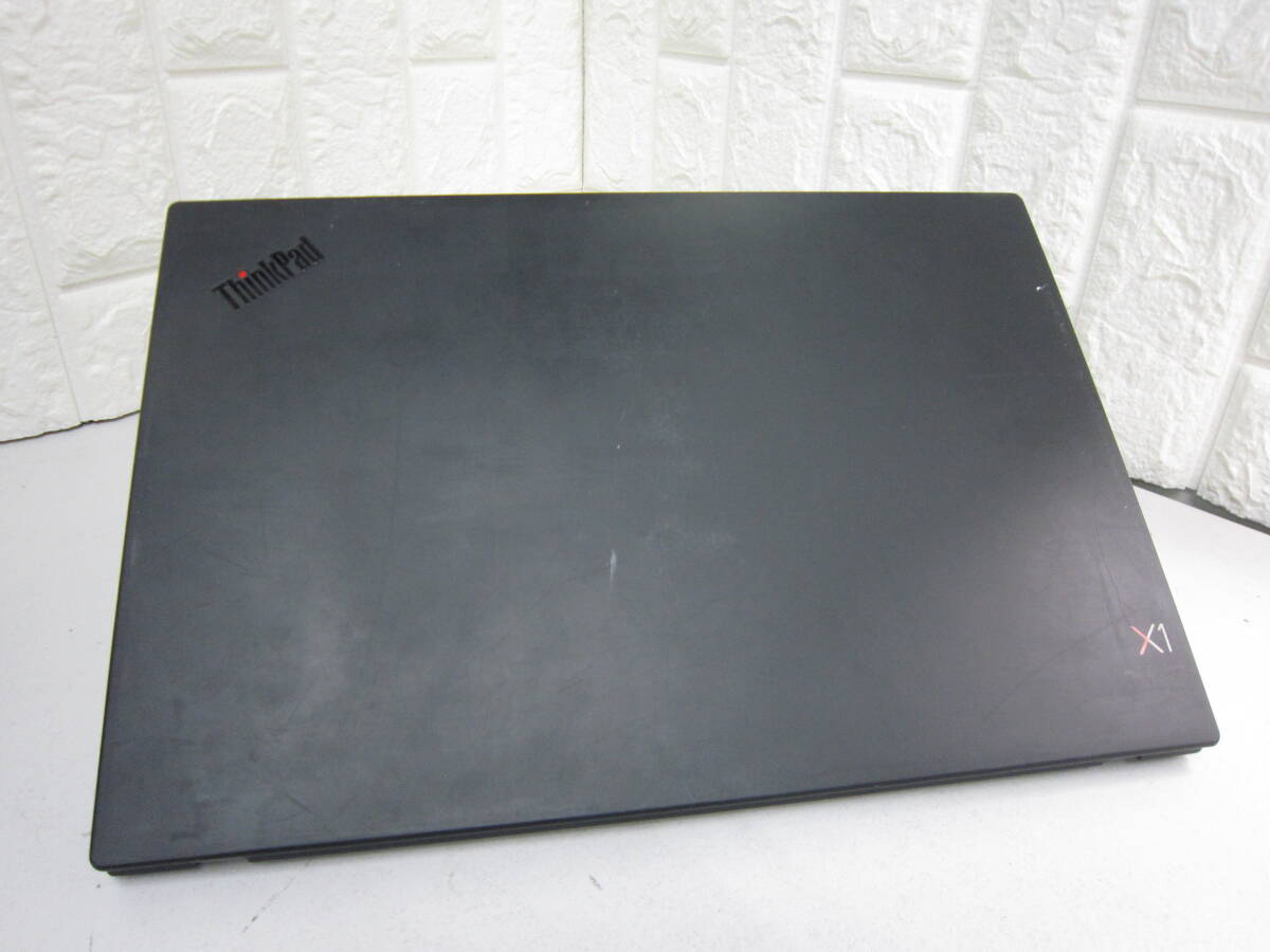 905★Lenovo ThinkPad X1 Carbon Core i7-8565U SSD/無 ジャンクの画像3