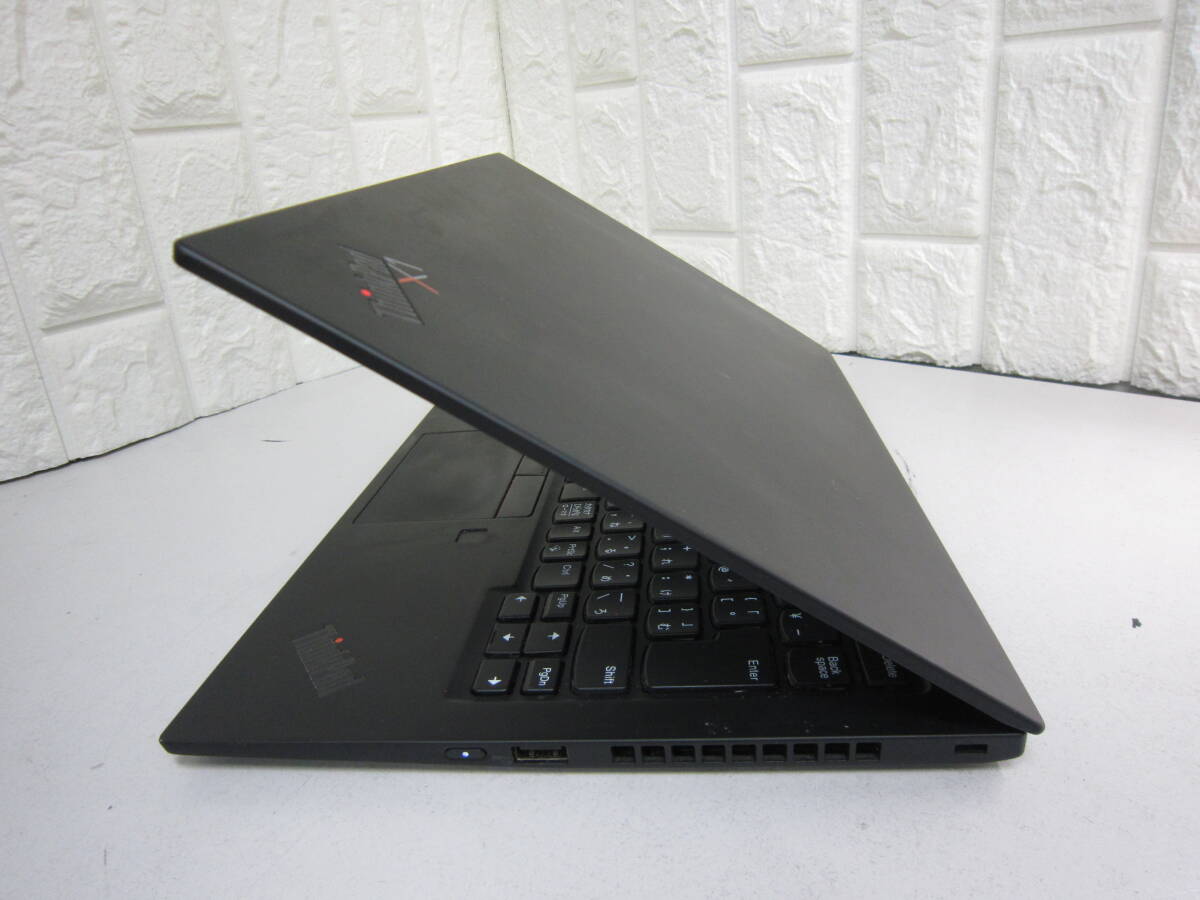 907★Lenovo ThinkPad X1 Carbon 7th Generation　Core i7-10510U　メモリ/16GB　SSD/無 BIOS確認_画像8